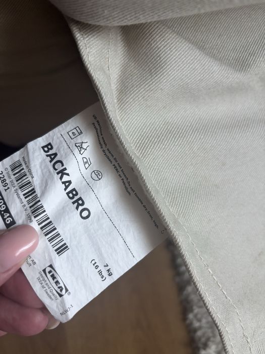 Sofa kanapa Ikea Backabro