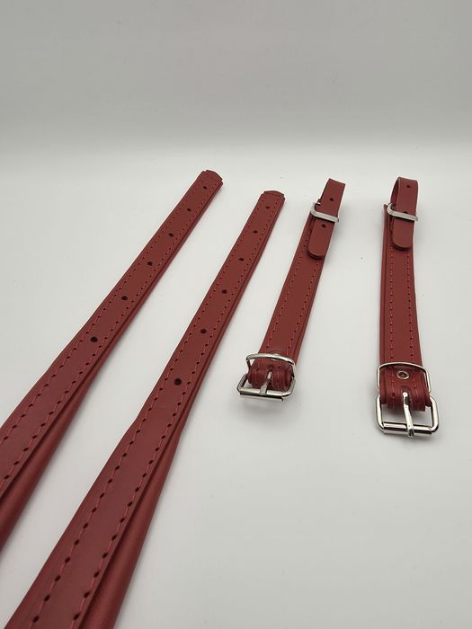 WŁOSKIE pasy nośne do akordeonu  RED/SCAY 40-60b