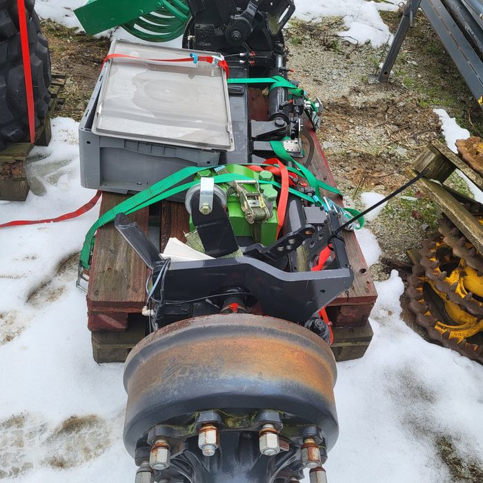 Oś skrętna hamowana BPW nowa