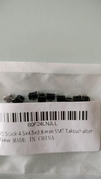 Lote 40 mini botões