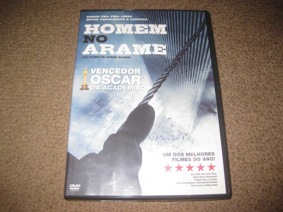 DVD "Homem no Arame" de James Marsh