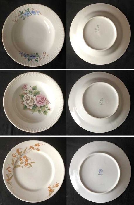 Новая фарфоровая посуда времен СССР разных фарфоровых заводов