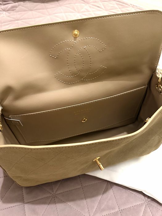 Сумка CHANEL Max flip замшева