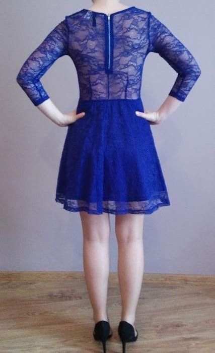 Sukienka H&M 34 chabrowa