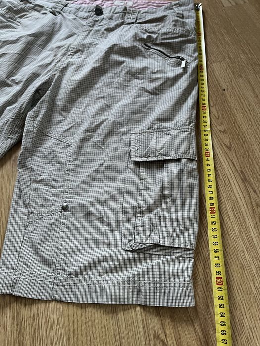 Lerros szorty męskie cargo z kieszeniami w kratkę XL/2XL