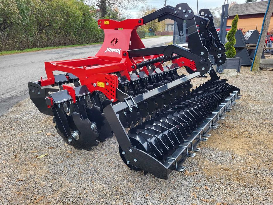 brona talerzowa z hydropakiem lekka JANPOL/ simply max agregat lekki!