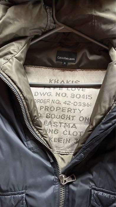 Куртка жилет 2 в 1 пуховик Calvin Klein S