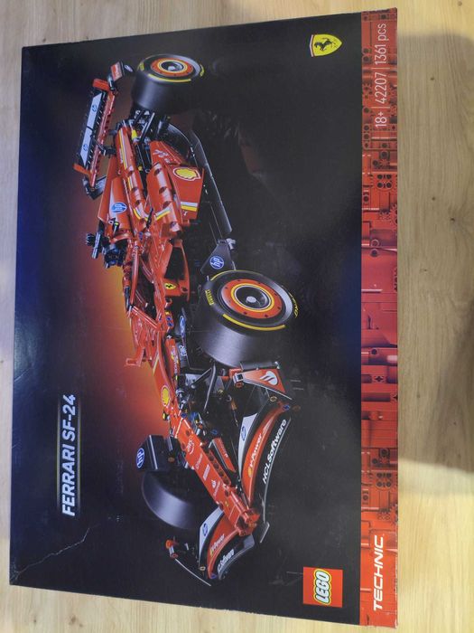 Lego 42207 Technic Ferrari Bolid F1 SF-24 Nowy zestaw
