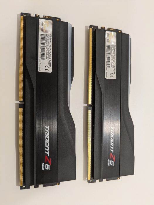 G.SKILL Trident Z5 RGB 64GB (2x32GB) DDR5-6400MHz