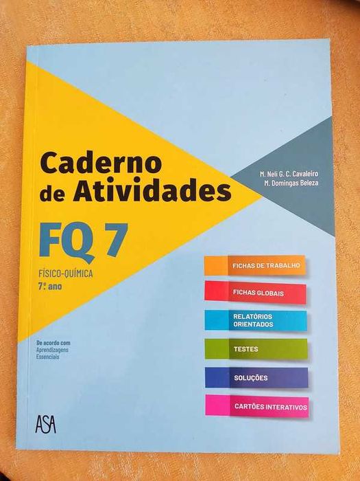 Caderno - FQ 7 - Físico Química - 7º Ano (NOVO)