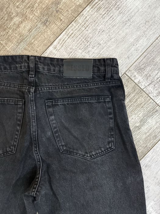 flared jeans black, клеш джинсы ressed