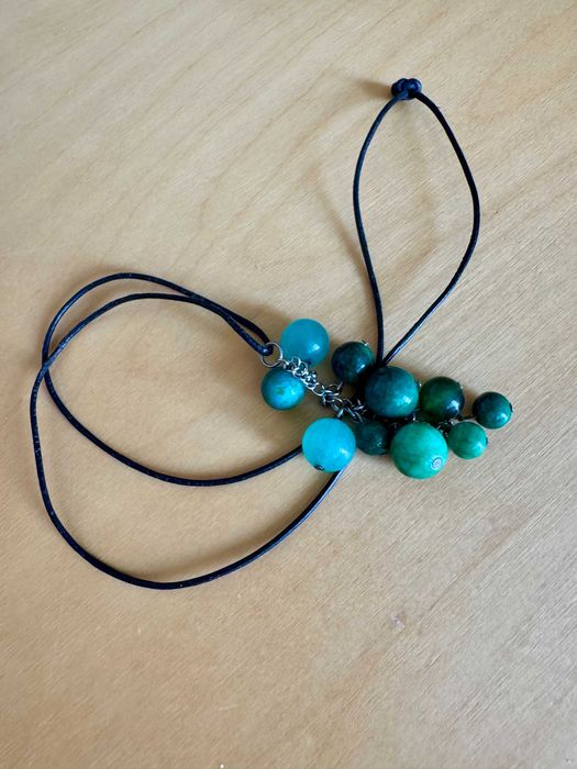 Wisiorek z kamieni naturalnych w stylu Boho