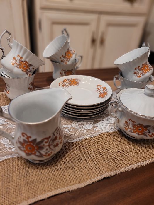 Porcelanowy kpl kawowy Chodzież