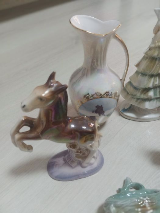 Статуетки, кувшин, підвісна ваза Гдр 50-60 роки під реставрацію