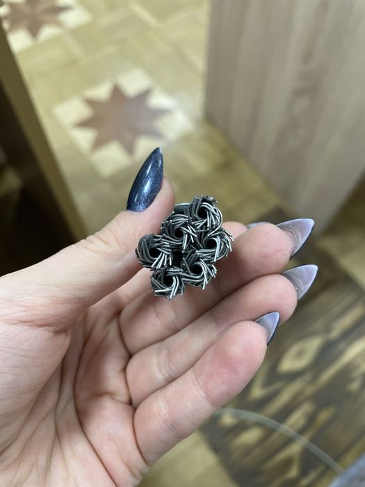 Щетка-крацовка "мини" (ведьма) чашка закруч 32мм со стерж 6мм PARKSIDE