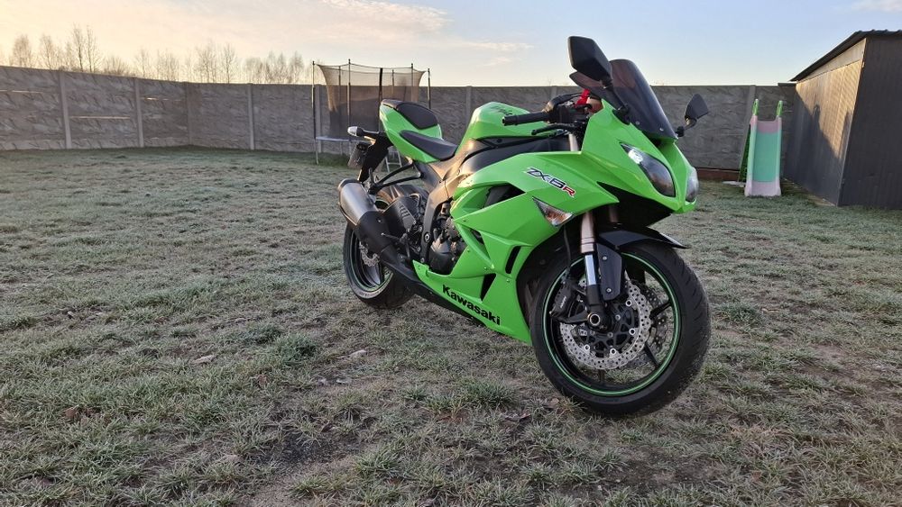Kawaski zx6r rok 2010
