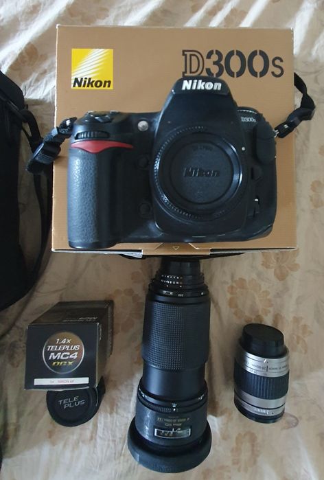 Nikon - conjunto de material fotográfico