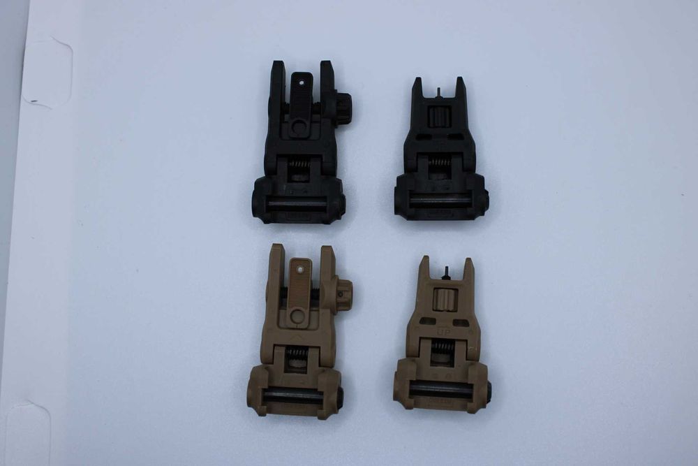 Magpul MBUS 3 — мушка + цілик, AR15 / АК / Picatinny