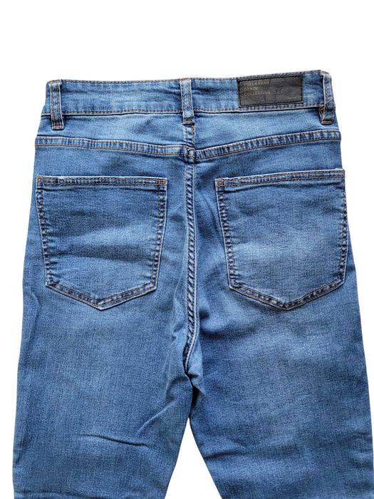 Jeansy spodnie damskie 34,XS/36,S Pull&Bear wysoki stan high waist