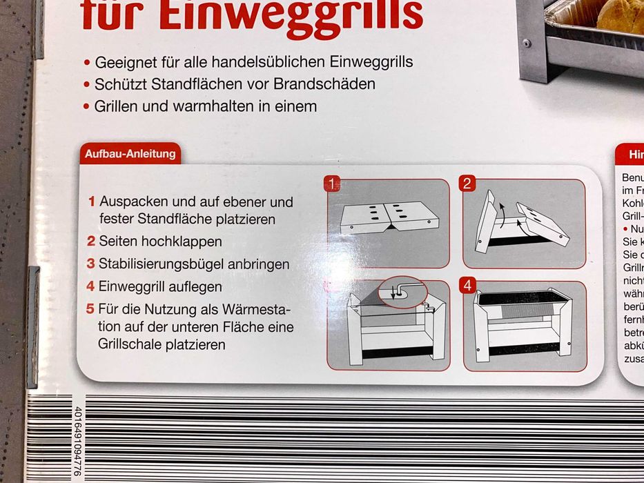 GRILL Nivella metalowy