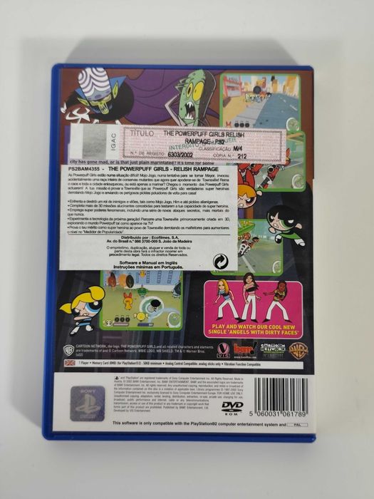 Powerpuff Girls Relish Rampage Playstation 2 PS2
