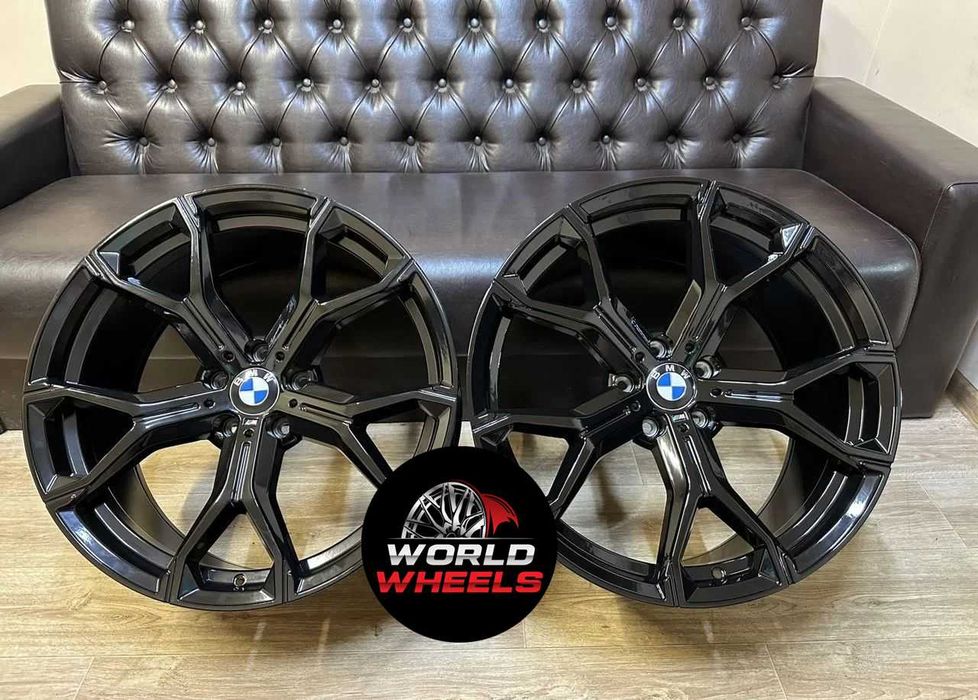 Диски R21 5x112 BMW G70 G12 G05 G07 G06 G30 G11 G01 різноширокі 741 стиль