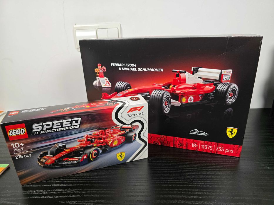 LEGO Ferrari 11375 F2004 + 77242 Speed Champ SF-24