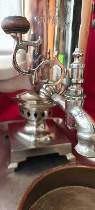 Самовар жаровый на дровах