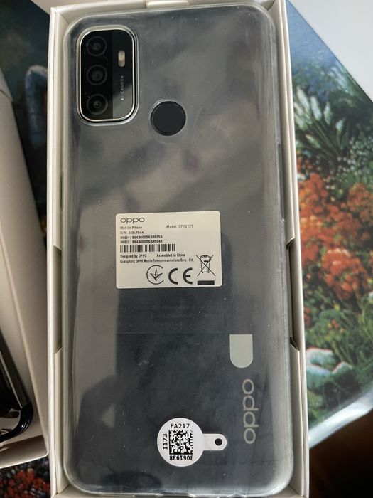 ЙСмартфон Android OPPO A53 4/64, 90Hz, коробка + чехол