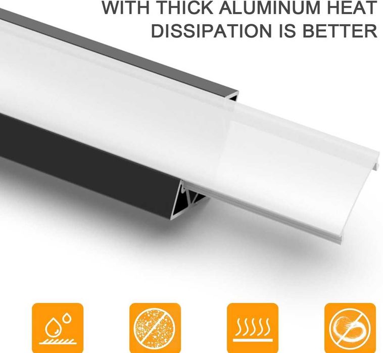 Nowy profil  / profile / listwa / LED / 10 SZT / 100 cm !A1877!