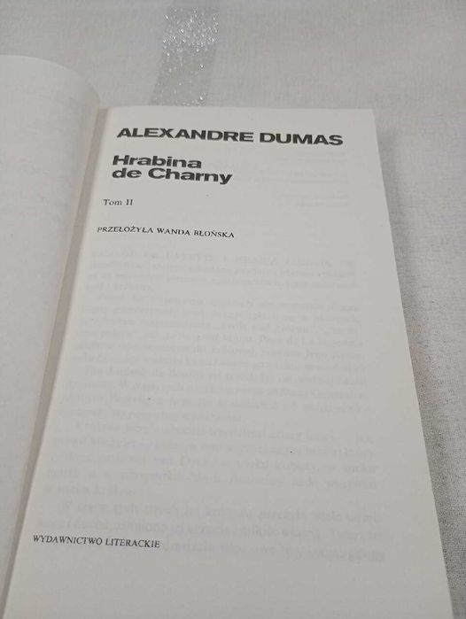 Hrabina de Charny. Alexandre Dumas