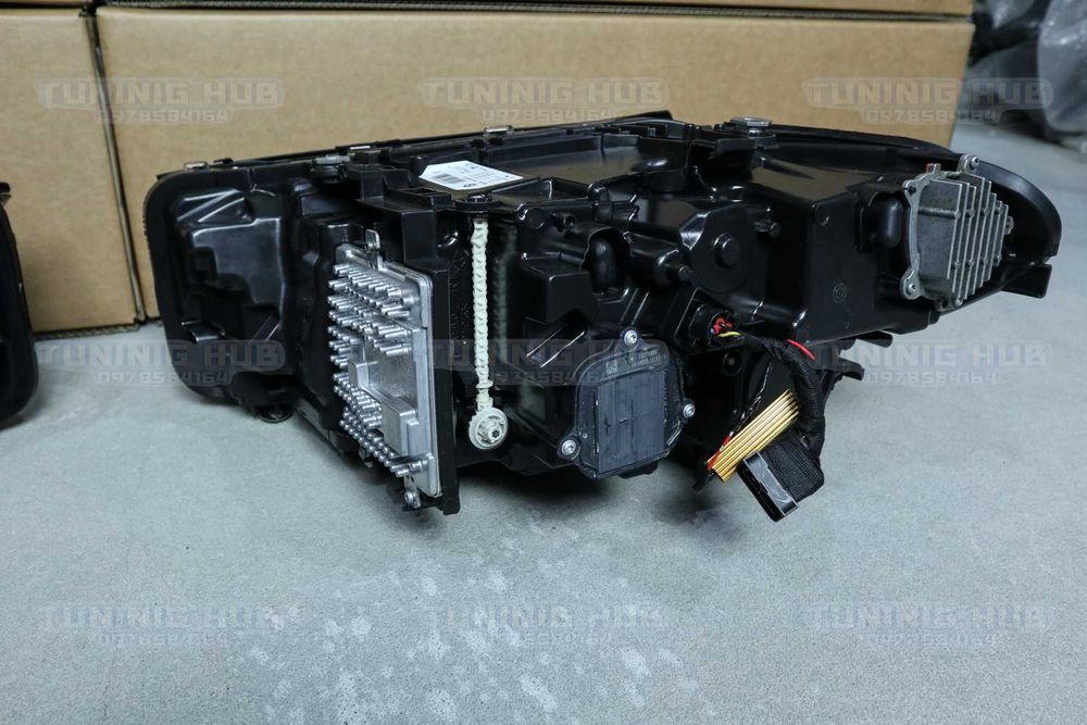 Фары g30 LCI Shadow Line LED рест фари бмв г30 лед m5 f90 фара фул лед