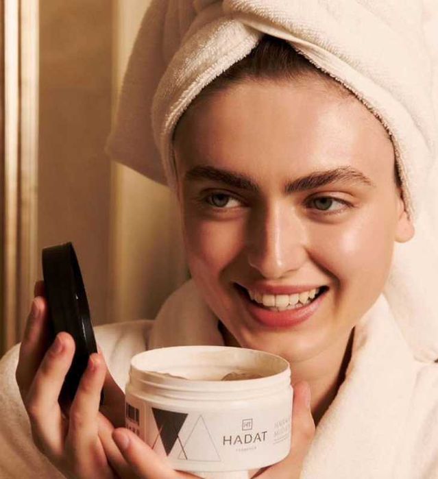 Маска скраб для волосся hadat
