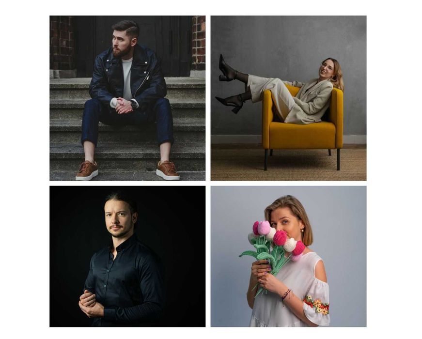 Fotograf Katowice sesja na Tindera i Bumble dla mężczyzn | Śląsk plener studio sesje męskie