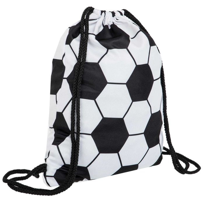 Рюкзак-мішок SP-Sport GA-5973 FUTBALL 46х37см чорний-білий