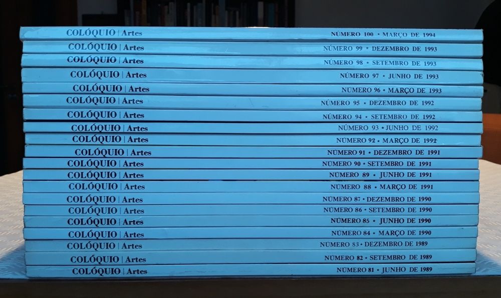 Coleção Completa Revista "Colóquio Artes"