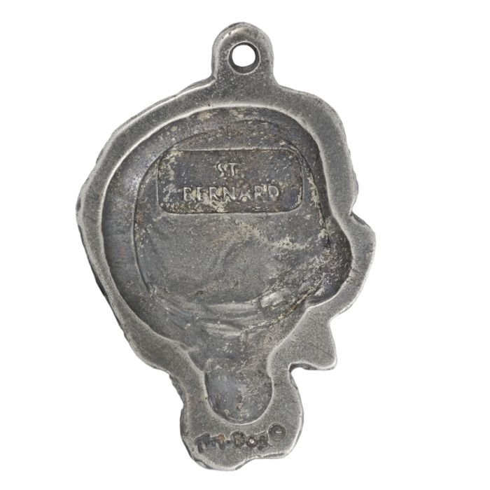 Bernardyn brelok posrebrzany Art-Dog