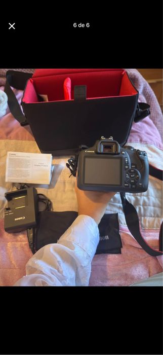 Vendo maquina fotografica canon
