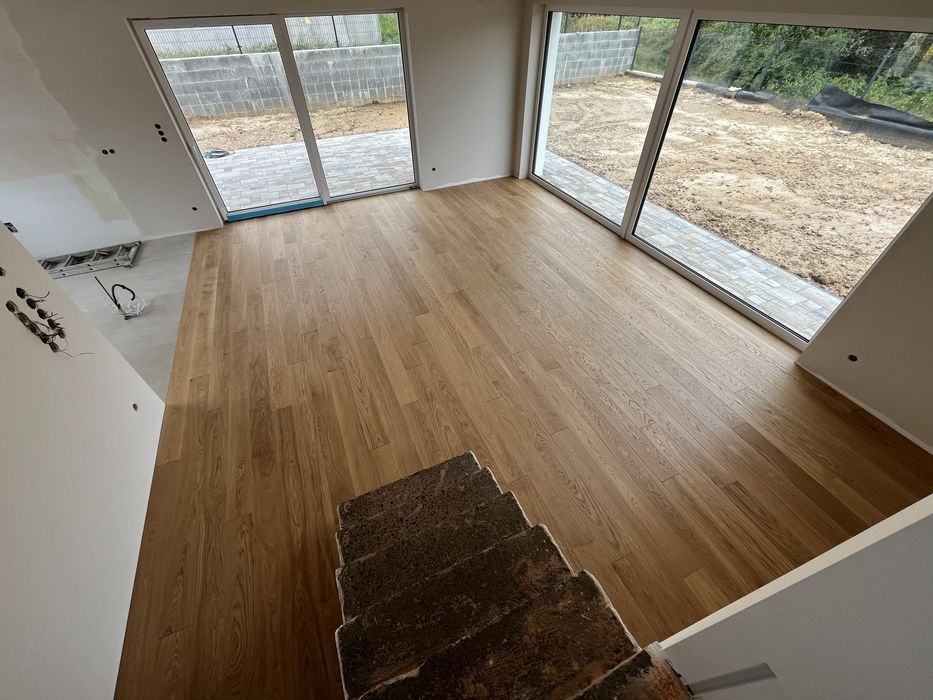 Podłoga Drewniana Dąb Natur, 15x160x2200mm, 4faza, Olejowosk UV x2