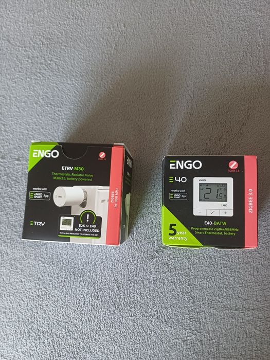 Sterownik Engo E40 + głowica Engo ETRVM30