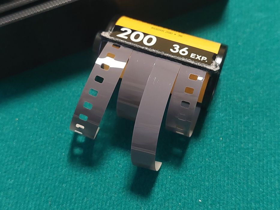 Caixa corte filme 35 para minox e/ou 16mm