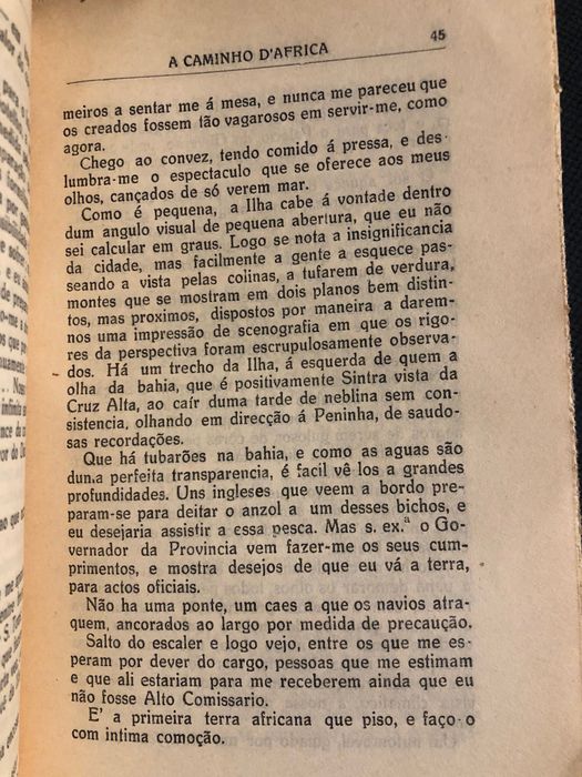 Guiné (1910) / A Caminho d´África (1923) / Angola (1948)