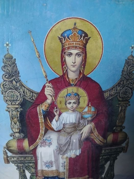 Икона Державна Богородица на дереве