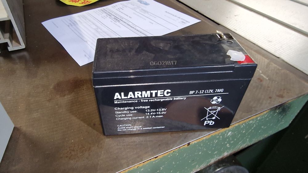 Baterias alarmtec 12-12l ..12v 12ah mn Power