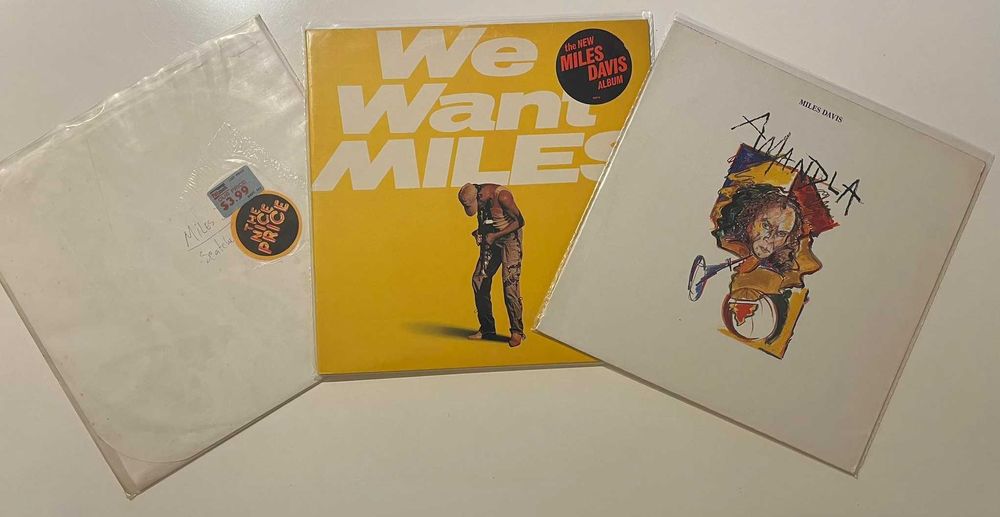 MILES DAVIS - LOTE de 8 vinis - coleção privada