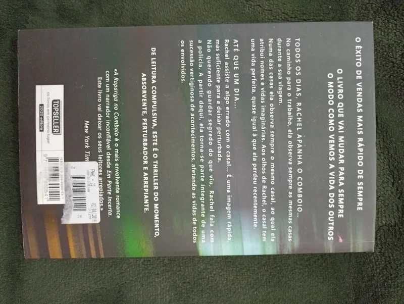 A Rapariga do Comboio	Paula Hawkins - Como novo*