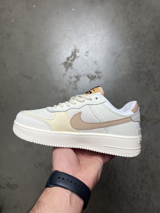 Кросівки жіночі Nike Air Force 1 Shadow Sail Fossil Light Bone Beige