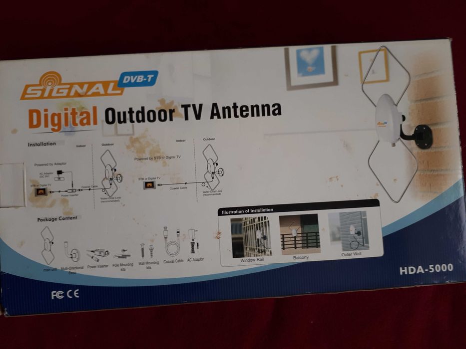 Cyfrowa antena zewnętrzna Model: Signal HDA-5000
