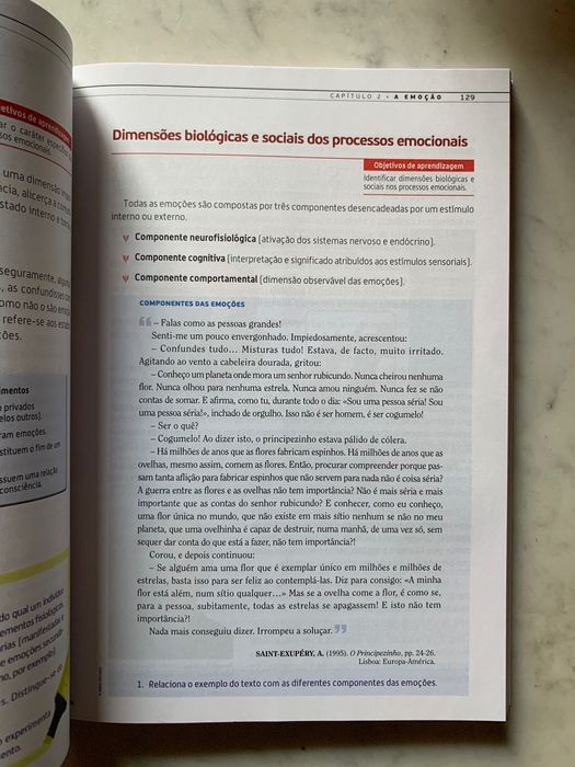 Livro Escolar/Psicologia 12o ANO + Caderno de Atividades