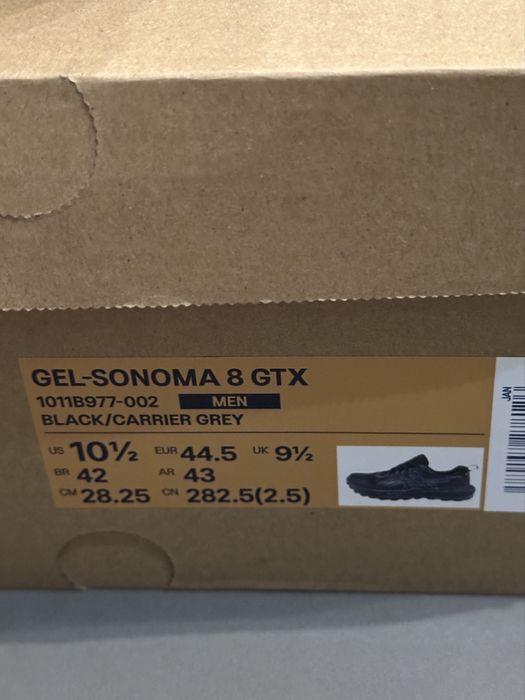 Кросівки на мембрані Asics gel Sonoma 8 Gore-tex